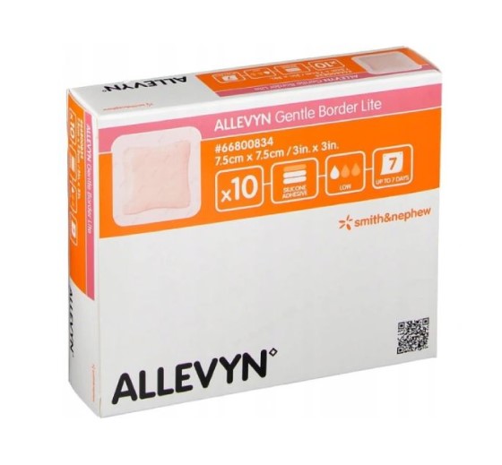 Allevyn Gentle Border Lite 7.5* 7.5см 1шт